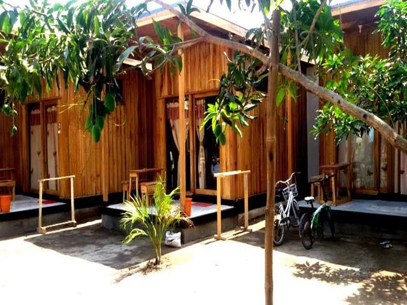 Beach Box Bungalow Gili Trawangan Bagian luar foto